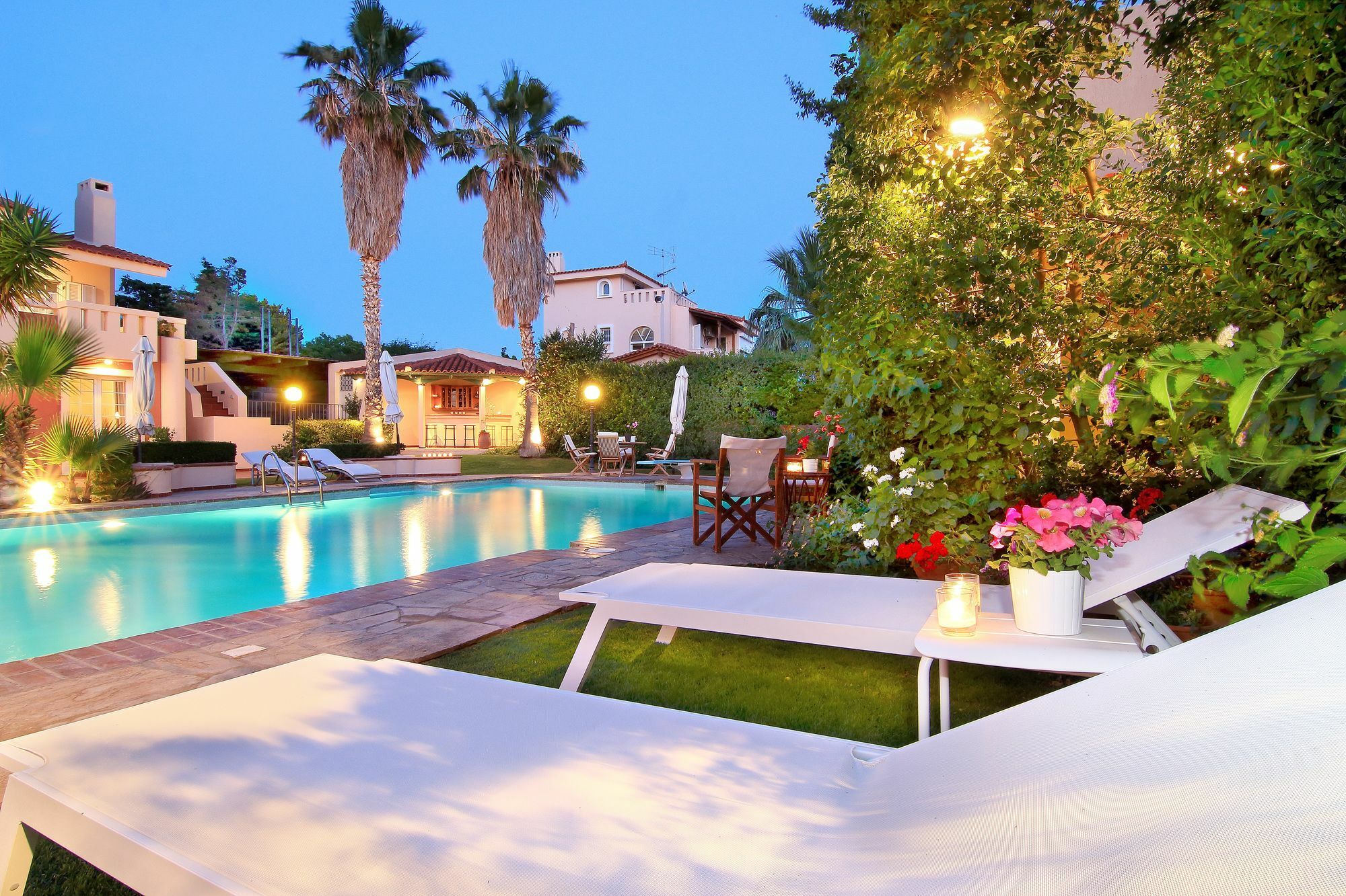 Villa Oasis Pool House By Ghh à Lagonisi Extérieur photo